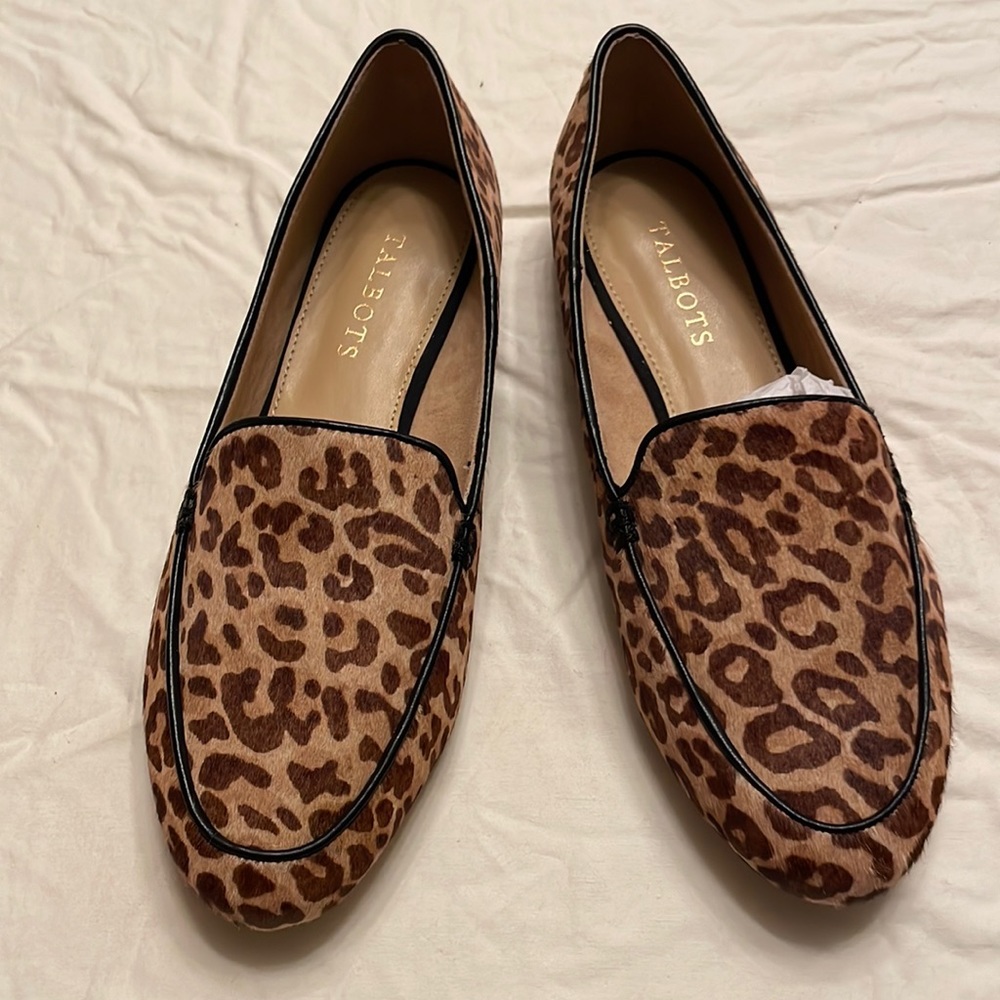 Talbots Animal Print Loafers